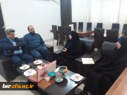 دیدار مسئول بسیج داتشجویی استان با ریاست پردیس شهید بنت الهدی صدر رشت 3