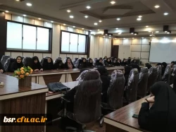 جلسه دیدار،پرسش و پاسخ مدیریت محترم و مسئولین پردیس استان جناب آقای  دکتر احدزاده و ریاست پردیس بنت الهدی صدر سرکار خانم دکتر ثاقبی  3