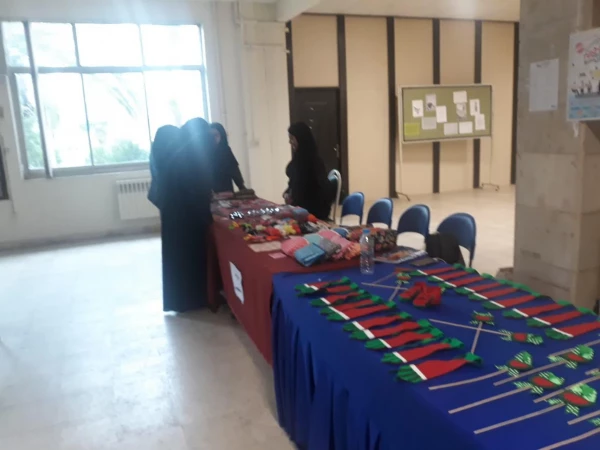 برپایی بازارچه دانشجویی در پردیس شهید بنت الهدی صدر رشت 3