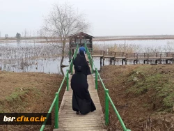 بازدید از تالاب محیط زیست روستای صوفیانده پیربازار 7