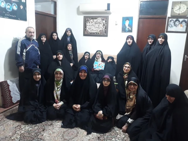 دیدار با خانواده شهیدان یوسفی 2