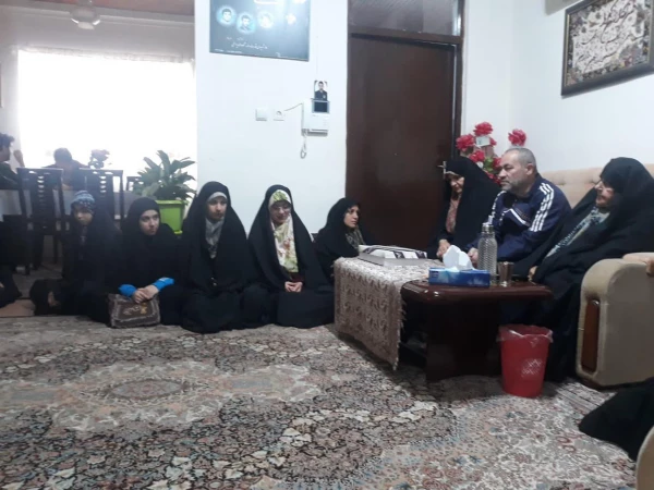 دیدار با خانواده شهیدان یوسفی 5