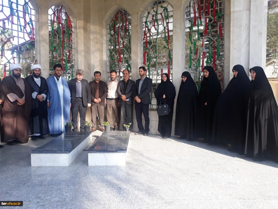 ادای احترام به مقام شامخ شهدای گرانقدر ایران اسلامی 2