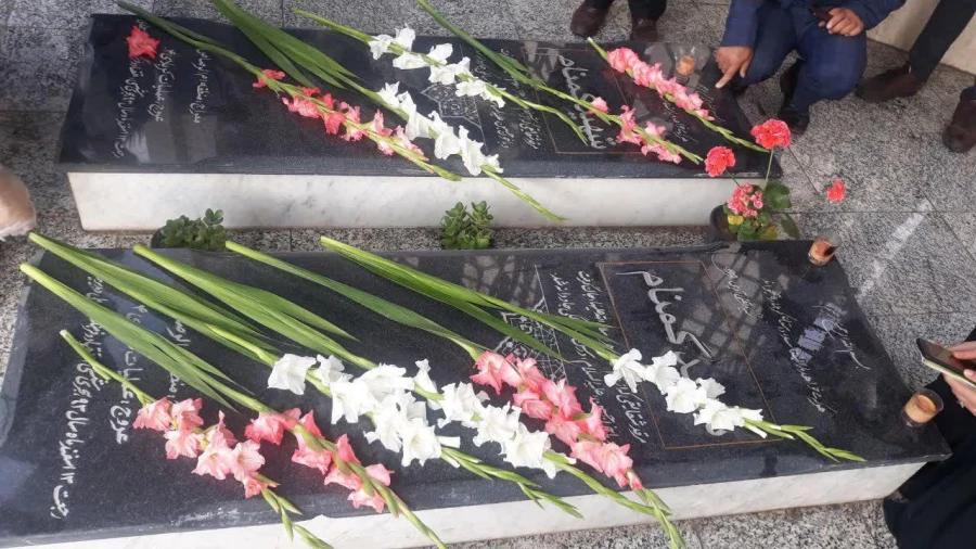 گلباران مزار شهدا 4