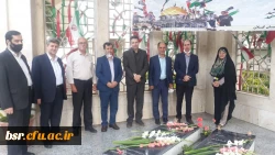 گلباران مزار شهدا 5