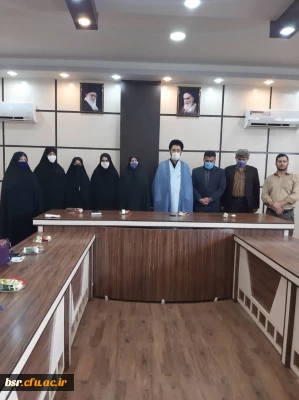 برنامه تکریم و معارفه مسئول بسیج دانشجویی در پردیس شهید  بنت الهدی صدر رشت روز دوشنبه ۱۷ شهریور ماه.