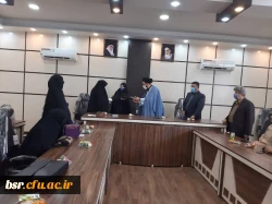 برنامه تکریم و معارفه مسئول بسیج دانشجویی در پردیس شهید  بنت الهدی صدر رشت روز دوشنبه ۱۷ شهریور ماه. 5