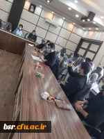 برنامه تکریم و معارفه مسئول بسیج دانشجویی در پردیس شهید  بنت الهدی صدر رشت روز دوشنبه ۱۷ شهریور ماه. 6