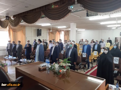 مراسم تکریم دکتر احدزاده و معارفه دکتر صفری