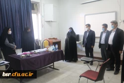 بازدید سرپرست مدیریت امور پردیسهای استان گیلان از روند مصاحبه پردیس شهید بنت الهدی صدر رشت 2