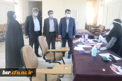 بازدید سرپرست مدیریت امور پردیسهای استان گیلان از روند مصاحبه پردیس شهید بنت الهدی صدر رشت 3