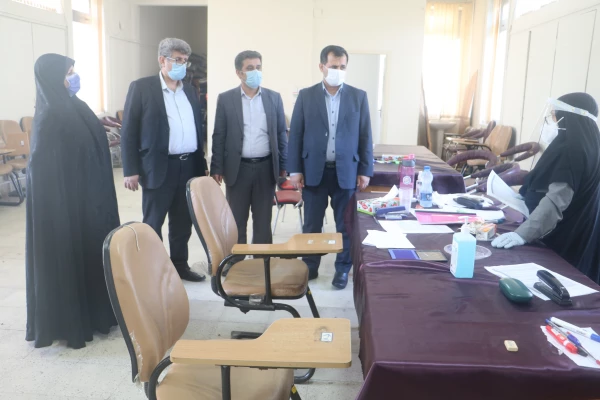 بازدید سرپرست مدیریت امور پردیسهای استان گیلان از روند مصاحبه پردیس شهید بنت الهدی صدر رشت 3