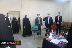 بازدید مدیرکل آموزش و پرورش استان گیلان از روند مصاحبه پردیس شهید بنت الهدی صدر رشت 3