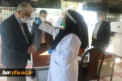 بازدید مدیرکل آموزش و پرورش استان گیلان از روند مصاحبه پردیس شهید بنت الهدی صدر رشت 3