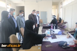 بازدید مشاور ارشد مدیرکل و حراست آموزش و پرورش استان گیلان از روند مصاحبه پردیس شهید بنت الهدی صدر رشت 2