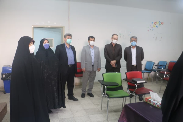 بازدید مشاور ارشد مدیرکل و حراست آموزش و پرورش استان گیلان از روند مصاحبه پردیس شهید بنت الهدی صدر رشت 3