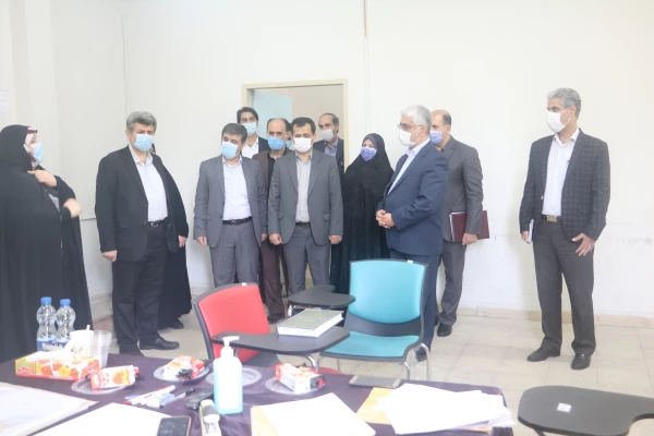 بازدید مدیرکل آموزش و پرورش استان گیلان از روند مصاحبه پردیس شهید بنت الهدی صدر رشت 6