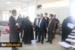 بازدید مدیرکل آموزش و پرورش استان گیلان از روند مصاحبه پردیس شهید بنت الهدی صدر رشت 8