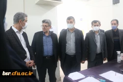 بازدید معاون پژوهش - برنامه ریزی و توسعه منابع انسانی اداره کل آموزش و پرورش استان گیلان از روند مصاحبه 2