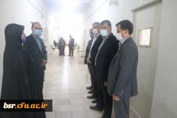 بازدید معاون پژوهش - برنامه ریزی و توسعه منابع انسانی اداره کل آموزش و پرورش استان گیلان از روند مصاحبه 7