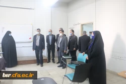 بازدید معاون پژوهش - برنامه ریزی و توسعه منابع انسانی اداره کل آموزش و پرورش استان گیلان از روند مصاحبه 4