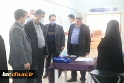 بازدید معاون پژوهش - برنامه ریزی و توسعه منابع انسانی اداره کل آموزش و پرورش استان گیلان از روند مصاحبه 6