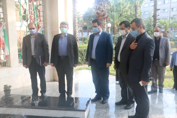 بازدید معاون پژوهش - برنامه ریزی و توسعه منابع انسانی اداره کل آموزش و پرورش استان گیلان از روند مصاحبه 2