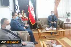 بازدید معاون پژوهش - برنامه ریزی و توسعه منابع انسانی اداره کل آموزش و پرورش استان گیلان از روند مصاحبه 4