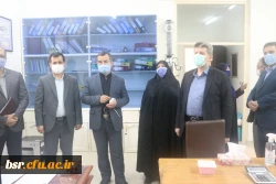 بازدید جناب آقای دکتر احمدی نماینده مجلش شورای اسلامی از روند مصاحبه 2