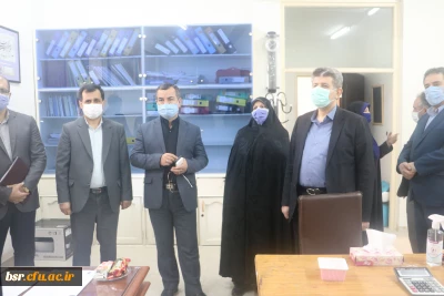 بازدید جناب آقای دکتر احمدی نماینده مجلش شورای اسلامی از روند مصاحبه