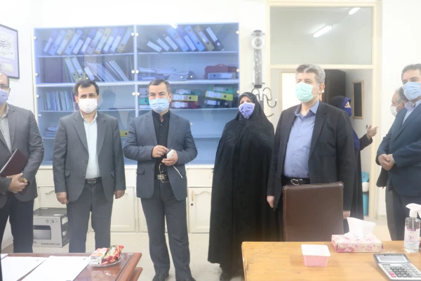 بازدید جناب آقای دکتر احمدی نماینده مجلش شورای اسلامی از روند مصاحبه 2