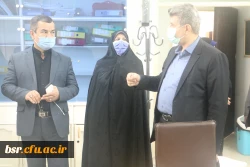 بازدید جناب آقای دکتر احمدی نماینده مجلش شورای اسلامی از روند مصاحبه 3