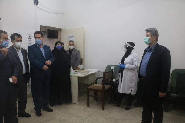 بازدید جناب آقای دکتر احمدی نماینده مجلش شورای اسلامی از روند مصاحبه 4