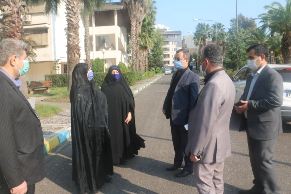 بازدید جناب آقای دکتر احمدی نماینده مجلش شورای اسلامی از روند مصاحبه 5