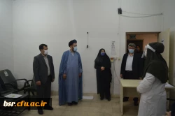 بازدید سرپرست مدیریت امور پردیسهای استان گیلان و حاج آقا عاملی مسئول محترم نهاد رهبری دانشگاه فرهنگیان گیلان  از روند مصاحبه پردیس شهید بنت الهدی صدر رشت 2