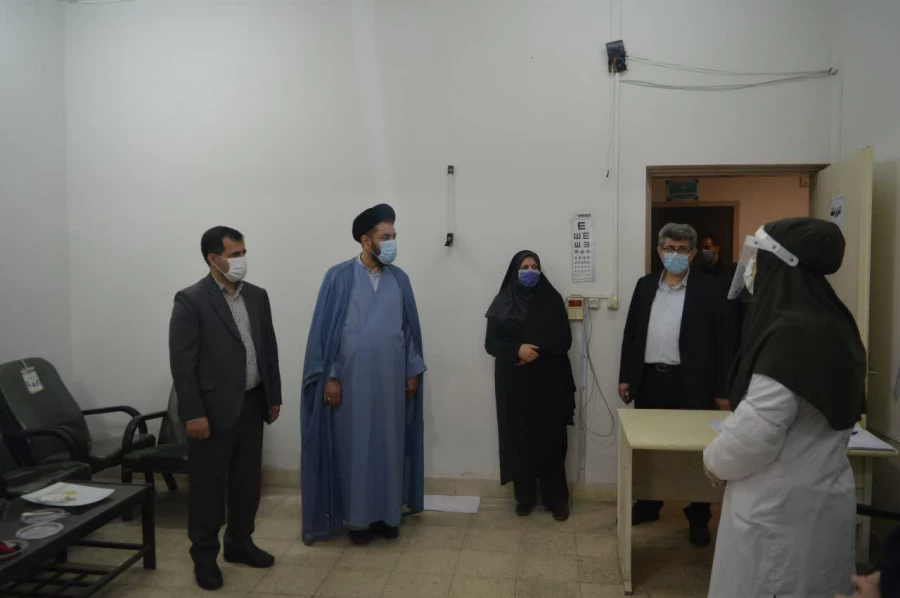 بازدید سرپرست مدیریت امور پردیسهای استان گیلان و حاج آقا عاملی مسئول محترم نهاد رهبری دانشگاه فرهنگیان گیلان  از روند مصاحبه پردیس شهید بنت الهدی صدر رشت 2