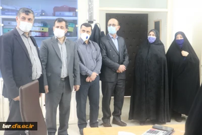 بازدید معاون پژوهش - برنامه ریزی و توسعه منابع انسانی اداره کل آموزش و پرورش استان گیلان از روند مصاحبه