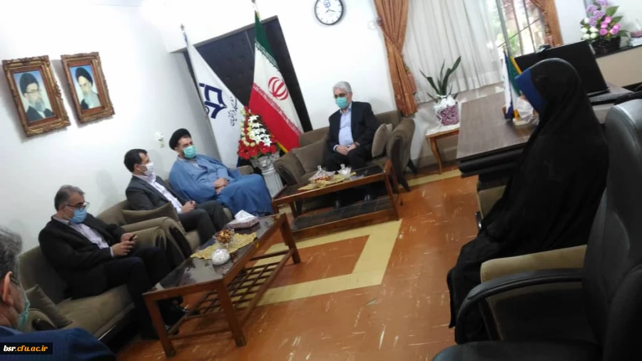 دیدار مدیرکل محترم آموزش و پرورش استان گیلان جناب آقای رحمتی با مسئولین دانشگاه فرهنگیان گیلان 2