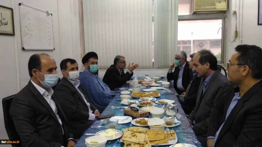 دیدار مدیرکل محترم آموزش و پرورش استان گیلان جناب آقای رحمتی با مسئولین دانشگاه فرهنگیان گیلان 3