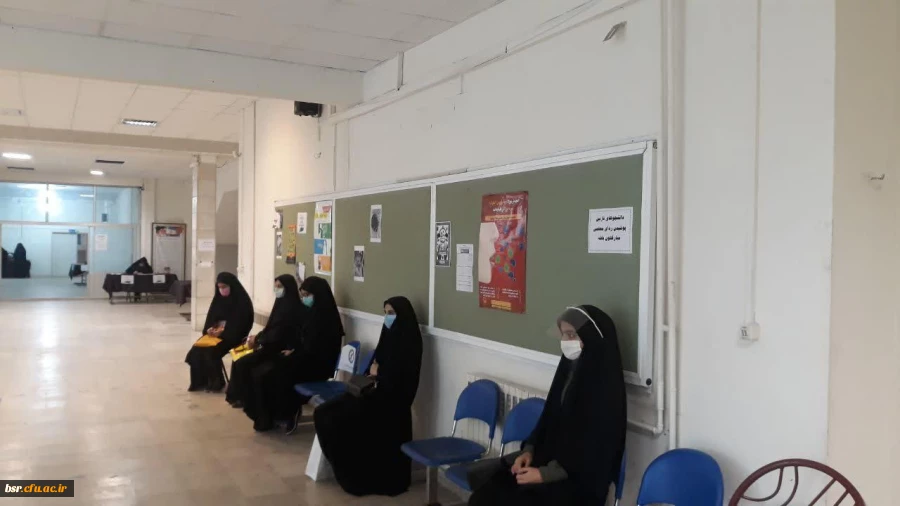 آغاز فرایند حضوری در پردیس شهید بنت الهدی صدر رشت 2