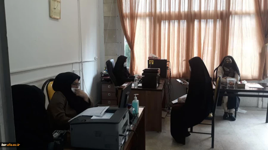 آغاز فرایند حضوری در پردیس شهید بنت الهدی صدر رشت 5