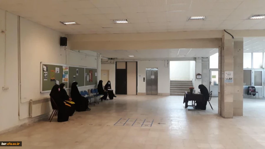آغاز فرایند حضوری در پردیس شهید بنت الهدی صدر رشت 6